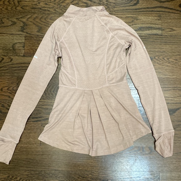 Mondetta Light Cocoa Quarter Zip Pullover XS - Picture 6 of 7